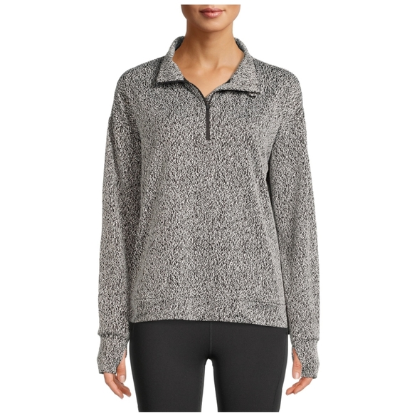 Avia Tops Avia Womens Fleece Lined Quarter Zip Pullover Poshmark